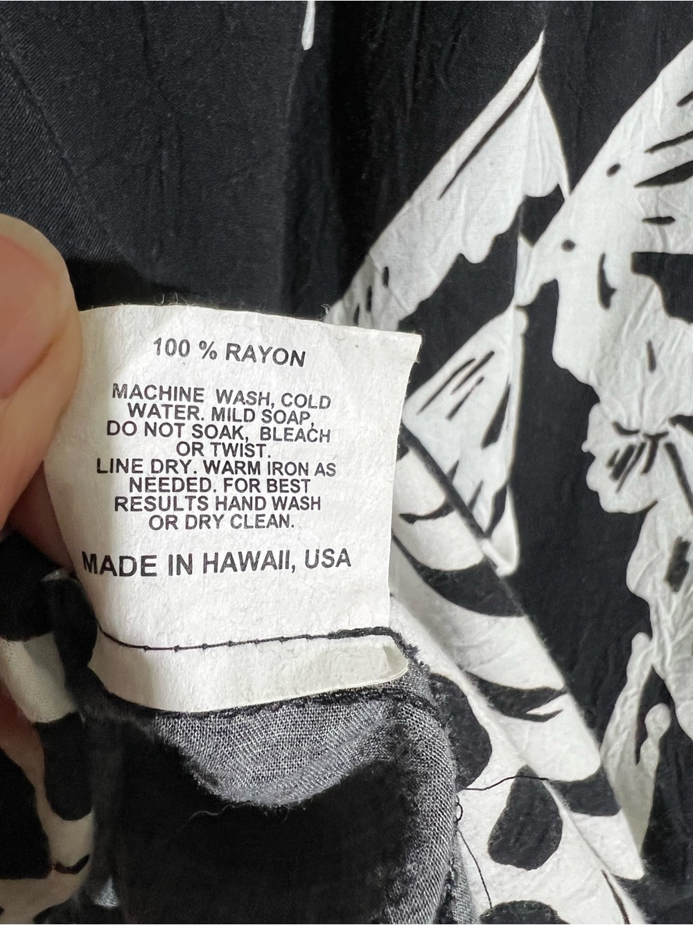 Authentic Jams World Bay Breeze Palm-Print Shirt - Picture 6 of 7